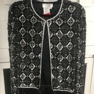 Vintage Sequin Evening Jacket
